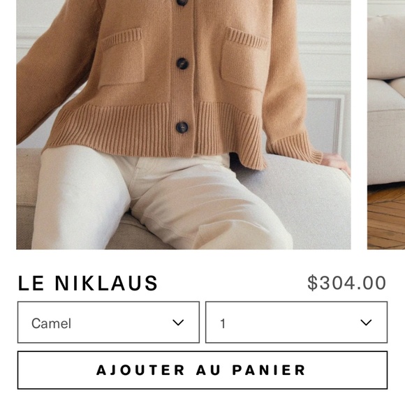 Rosae Paris Cardigan Size 1 - Picture 5 of 7